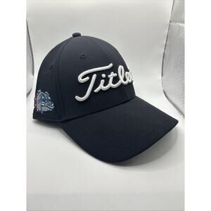 Titleist Gonzaga University Bulldogs Golf Unisex Black Cap Adjustable Strap NEW